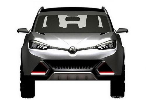 Design sketches for MG’s first ever crossover leaked